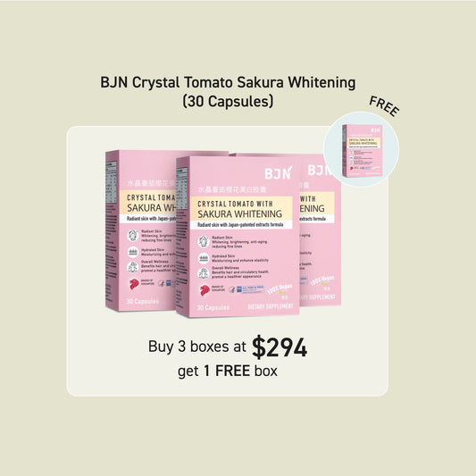 [Buy 3 Free 1] Crystal Tomato with Sakura Whitening