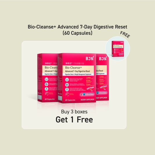 Buy 3 Free 1 Box: Bio-Cleanse+ Advanced 7-Day Digestive Reset