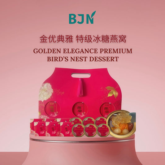 Golden Elegance Premium Bird’s Nest Dessert