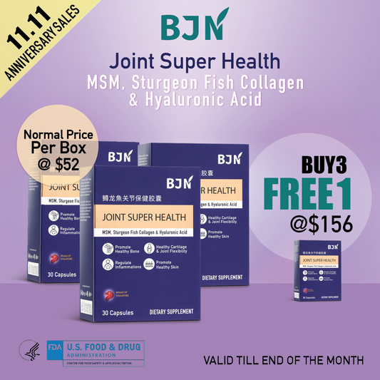 [11.11 promo] Buy 3 Free 1 Box: Joint Super Health Supplement