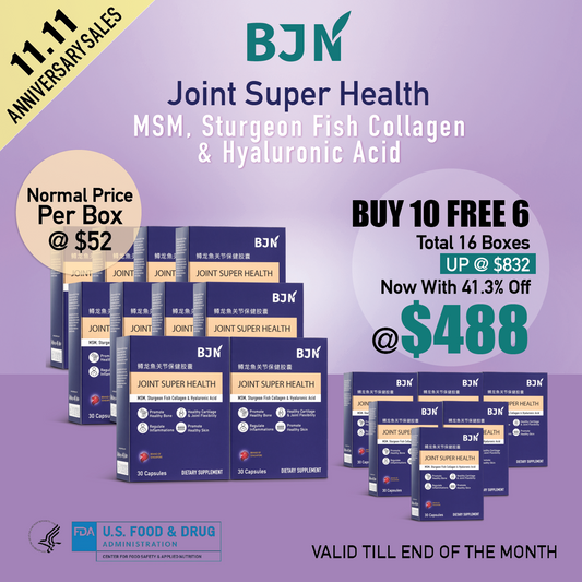 [11.11 promo] Buy 10 Free 6 Boxes: Joint Super Health Supplement