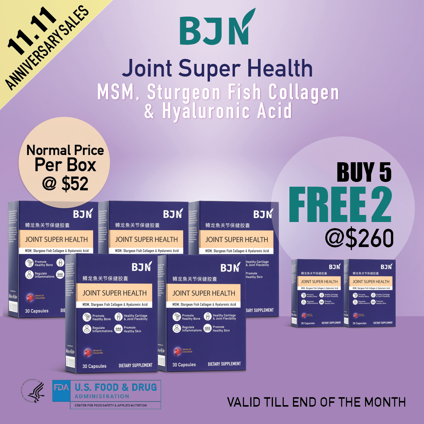 [11.11 promo] Buy 5 Free 2 Boxes: Joint Super Health Supplement