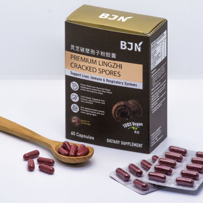 Buy 5 Free 1 Box: Premium Lingzhi Cracked Spores